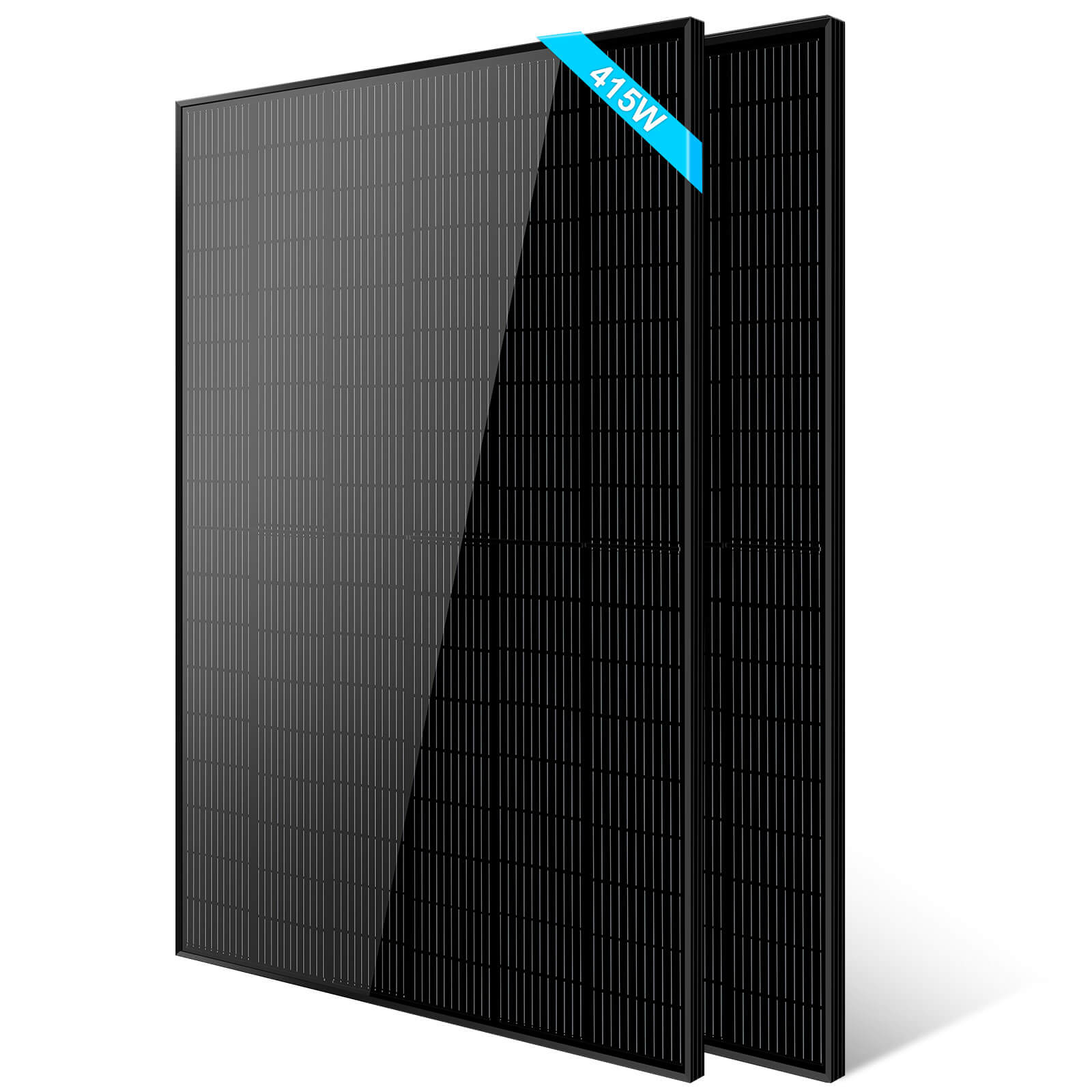 370W/ 415W/ 440W/ 500W Mono Black PERC Solar Panel UL 61730 CEC Listed