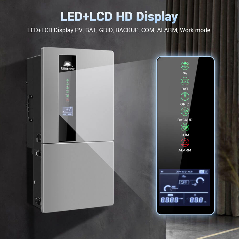 7.6KW/ 11.4KW Hybrid Inverter 48V Split Phase SGN11.4KHB-48/ SGN7.6K1HB-48