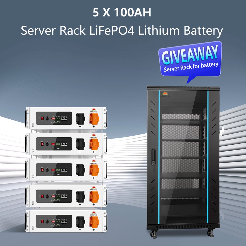 OFF GRID SOLAR KIT 12 X 550 WATTS SOLAR PANELS 25.6KWH LITHIUM BATTERY 10KW SOLAR INVERTER 48VDC 120V/240V SGR-10K25S