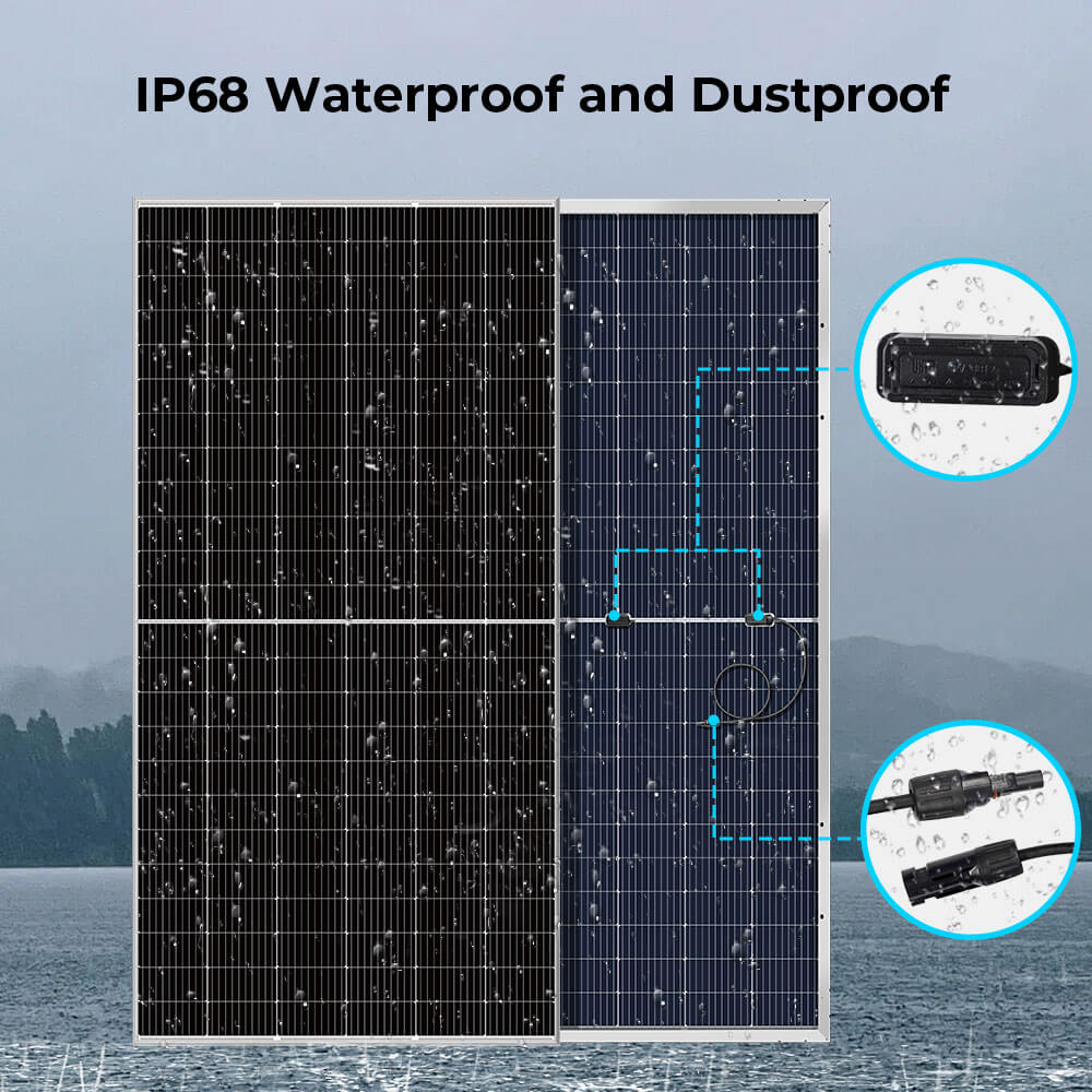 560W Bifacial PERC Solar Panel | SGP-560-SBD (31 PANELS) UL61730