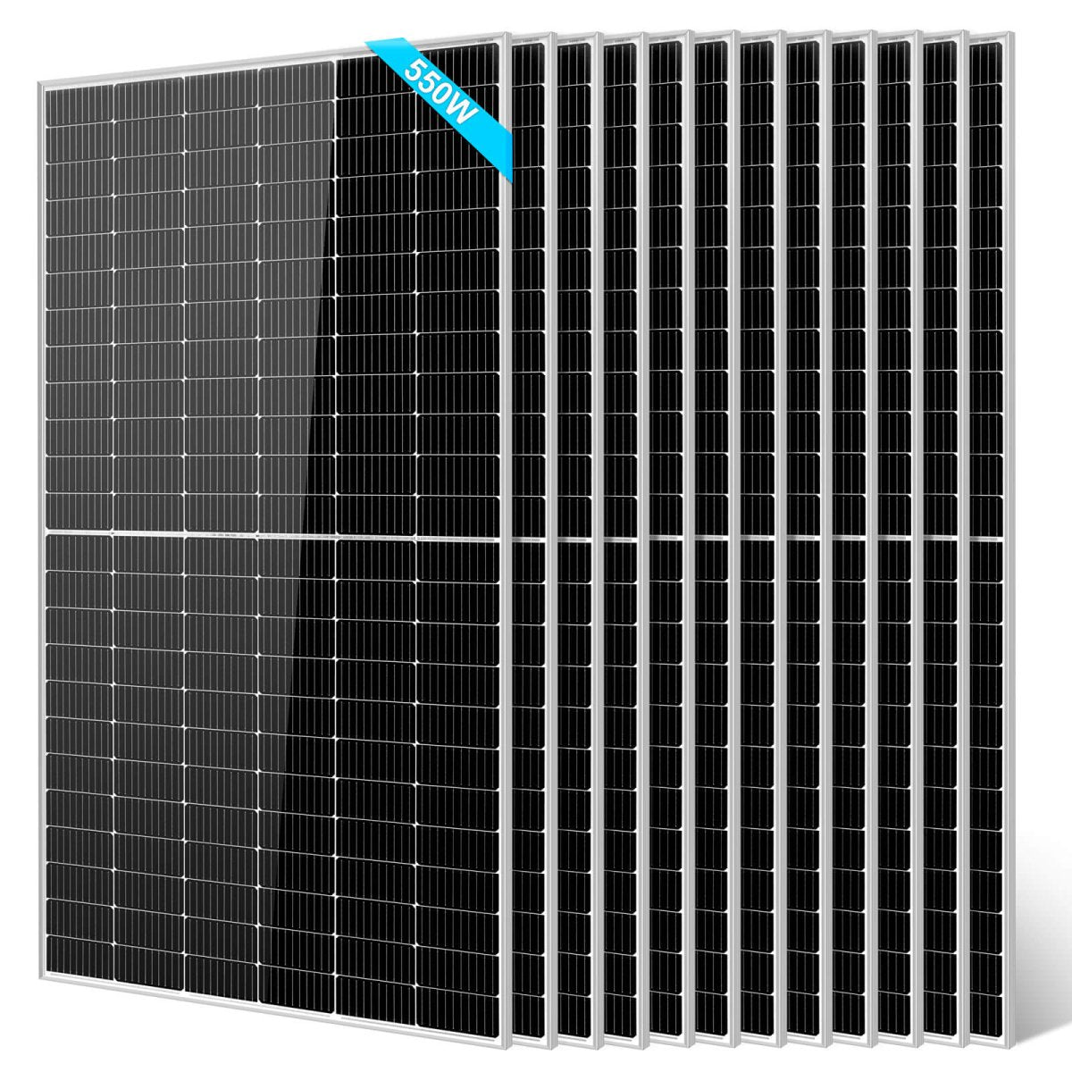 450/ 550 Watt Monocrystalline PERC Solar Panel UL 61730 CEC Listed