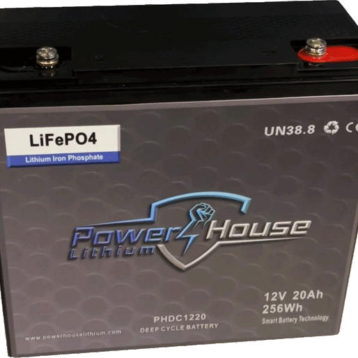 PowerHouse Lithium 12V 20Ah Deep Cycle Battery