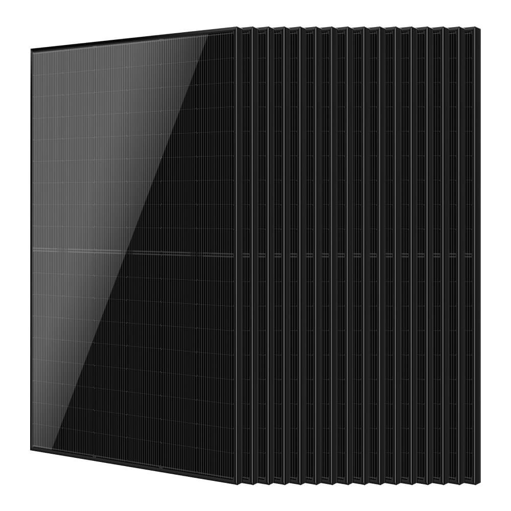 440W Mono Black N-Type Solar Panel UL61730 CEC Listed