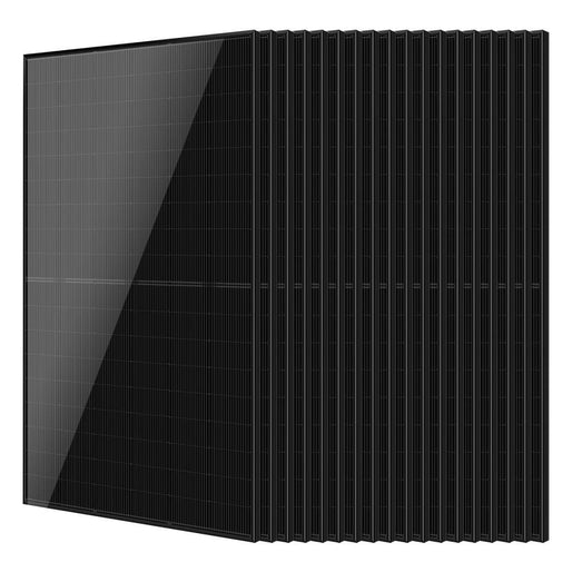 440W Mono Black N-Type Solar Panel UL61730 CEC Listed