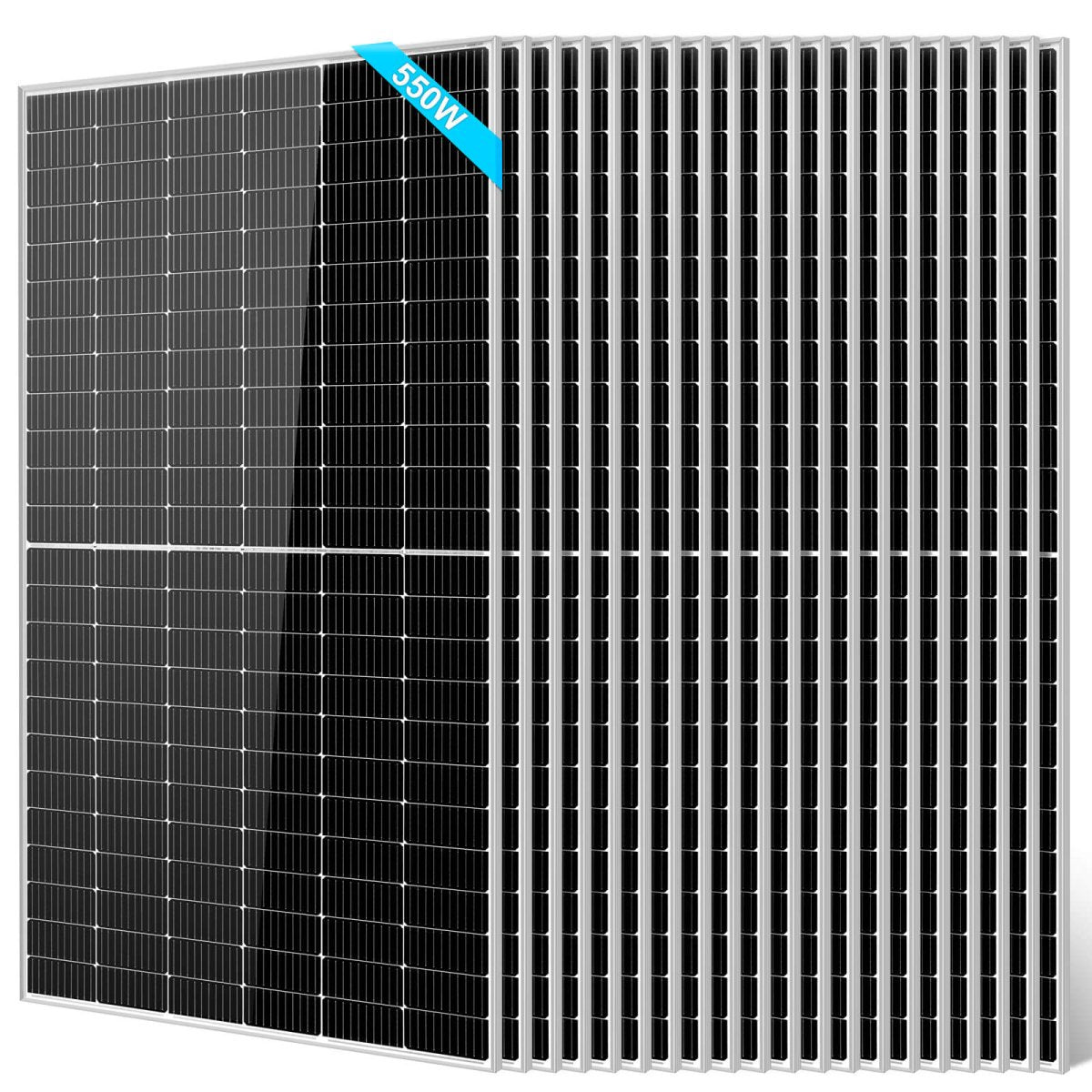 450/ 550 Watt Monocrystalline PERC Solar Panel UL 61730 CEC Listed