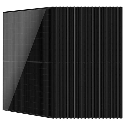 440W Mono Black N-Type Solar Panel UL61730 CEC Listed