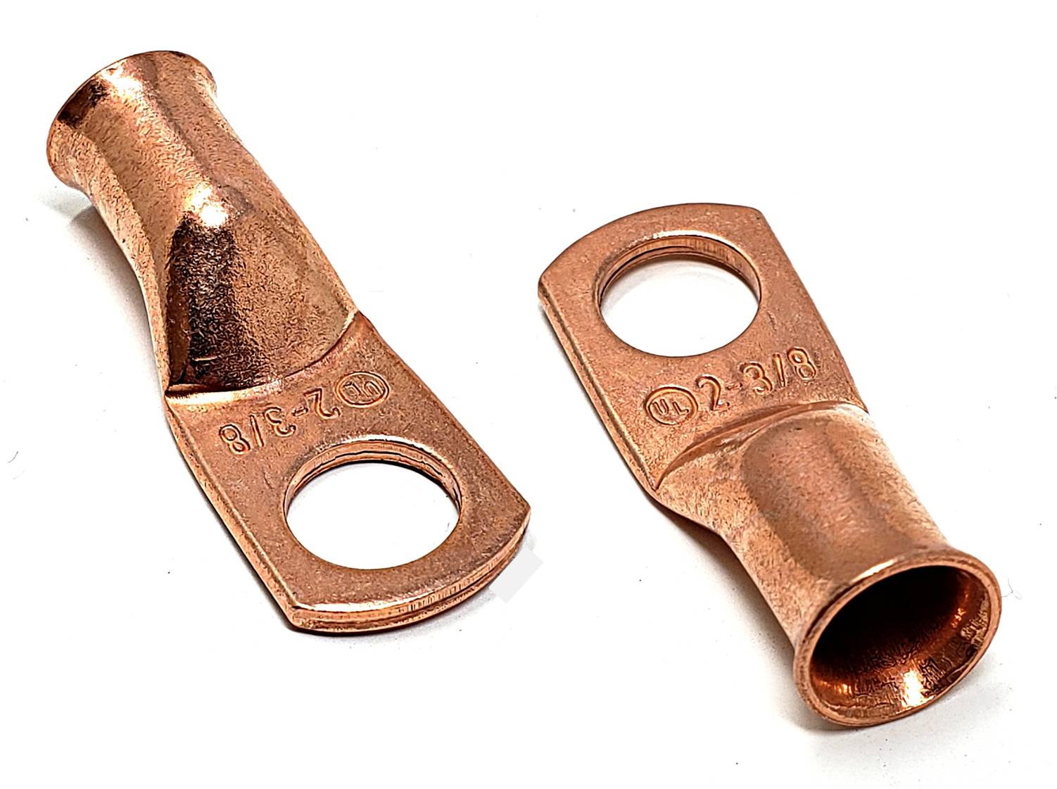 2 Gauge (AWG) Pure Copper Cable Lug Connector Ring Terminals