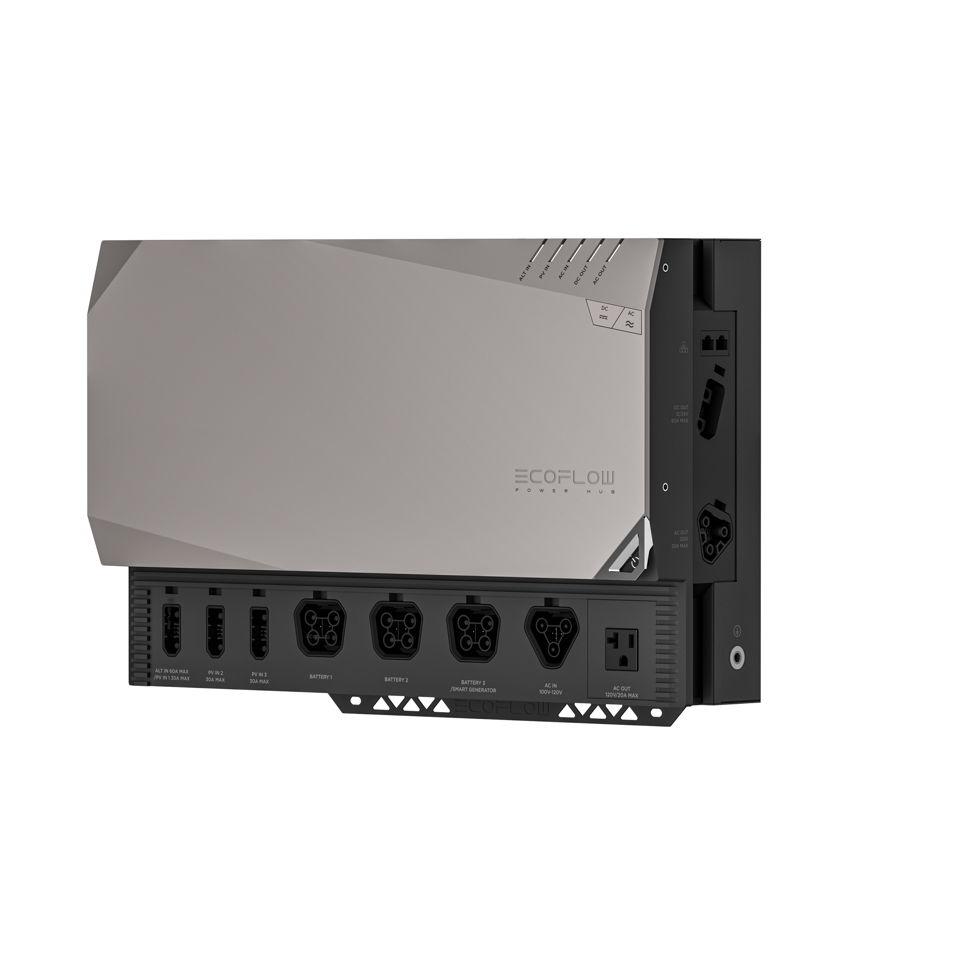 EcoFlow Power Kit 120V Output - 1x 3600 Watt Solar Generator / 4000wH Lithium Storage /1300w Solar Complete Offgrid Kit