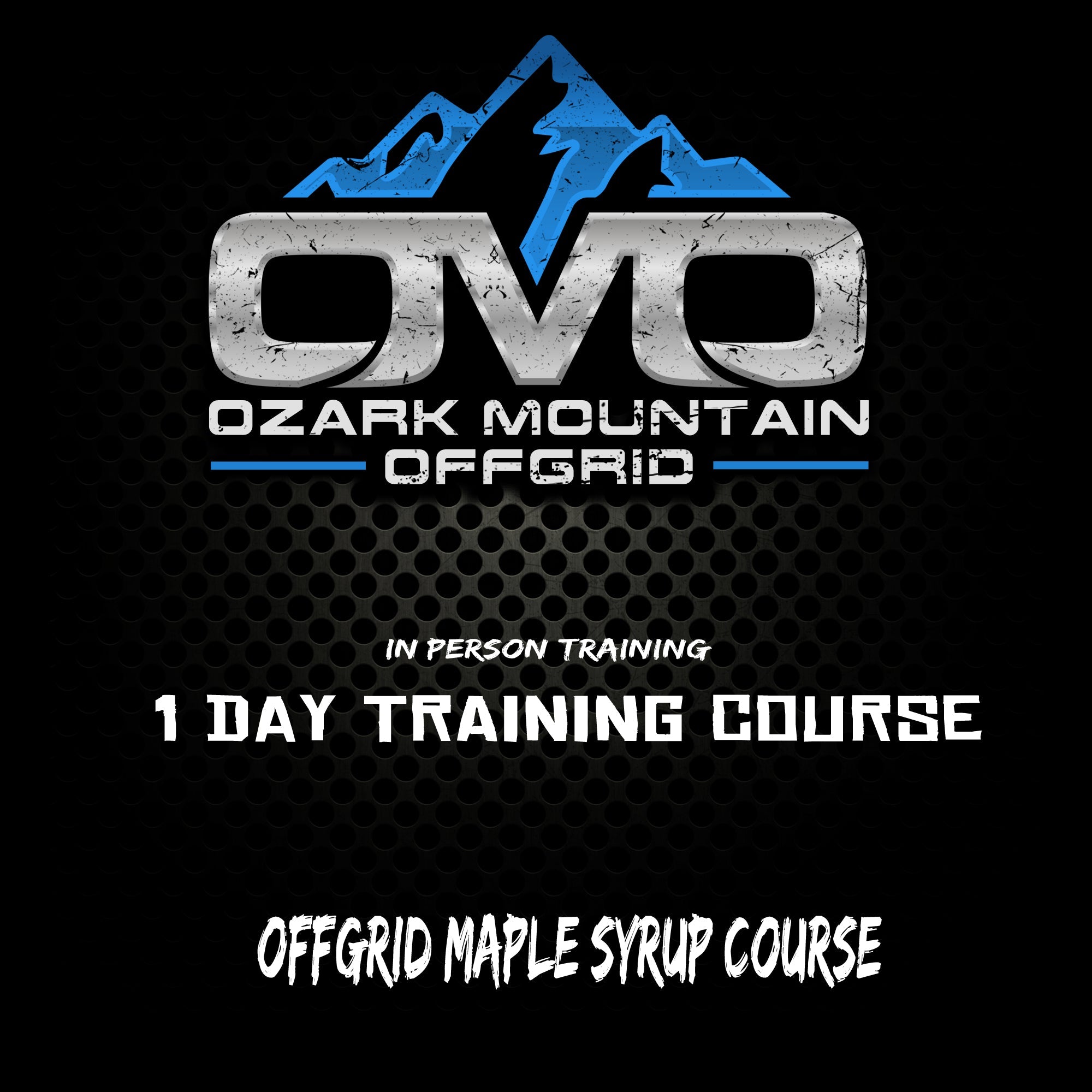 DIY Offgrid Maple Syrup Training Course