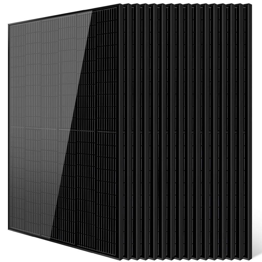 370W/ 415W/ 500W Mono Black PERC Solar Panel UL 61730 CEC Listed