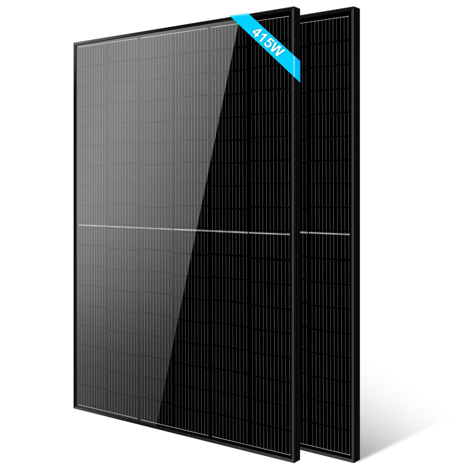 415W MONO BLACK PERC SOLAR PANEL FULL PALLET (32 PANELS) UL 61730 CEC Listed