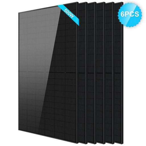 500W Mono Black PERC Solar Panel  UL61730 CEC Listed