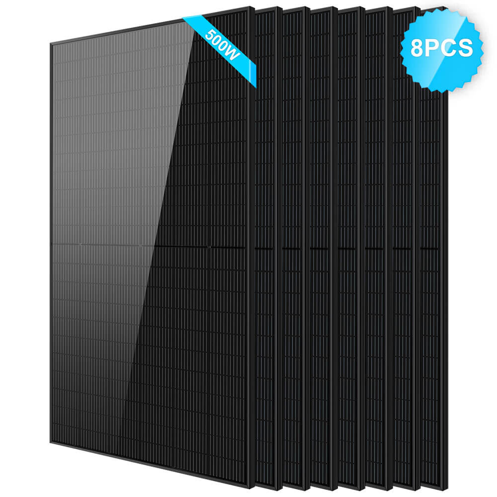 500W Mono Black PERC Solar Panel UL61730 CEC Listed