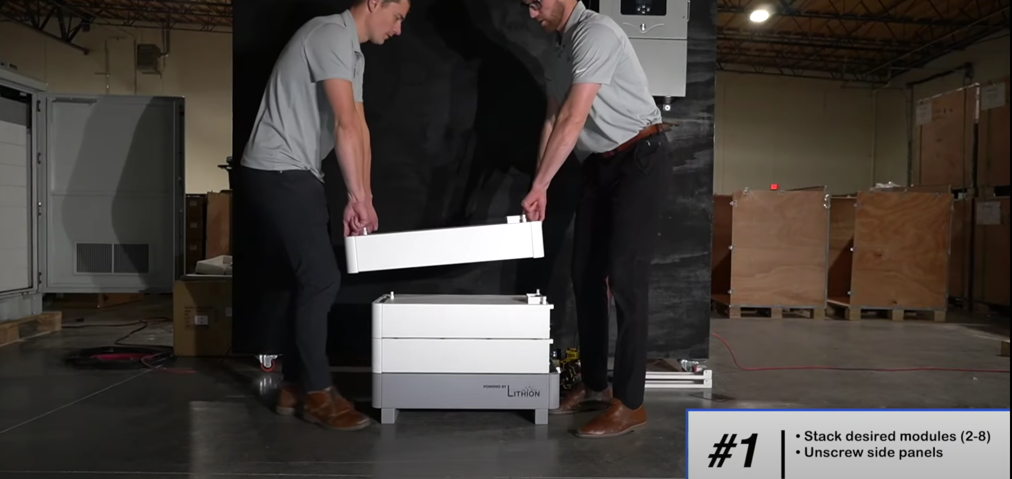 25KW Complete Offgrid Solar Kit - Homegrid 9.6kWh Lithium Battery + 2x15K Sol-Ark Inverter +26.4KW Solar with Mounting Rails and Wiring