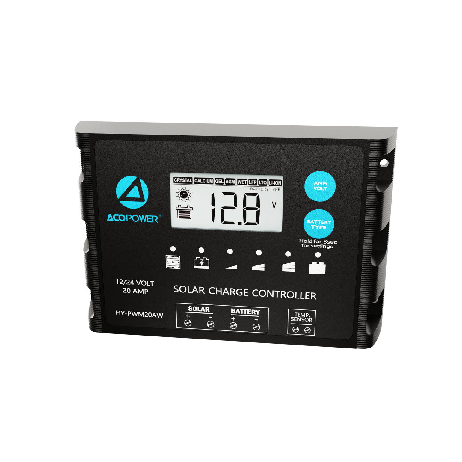 ProteusX 20A PWM Solar Charge Controller