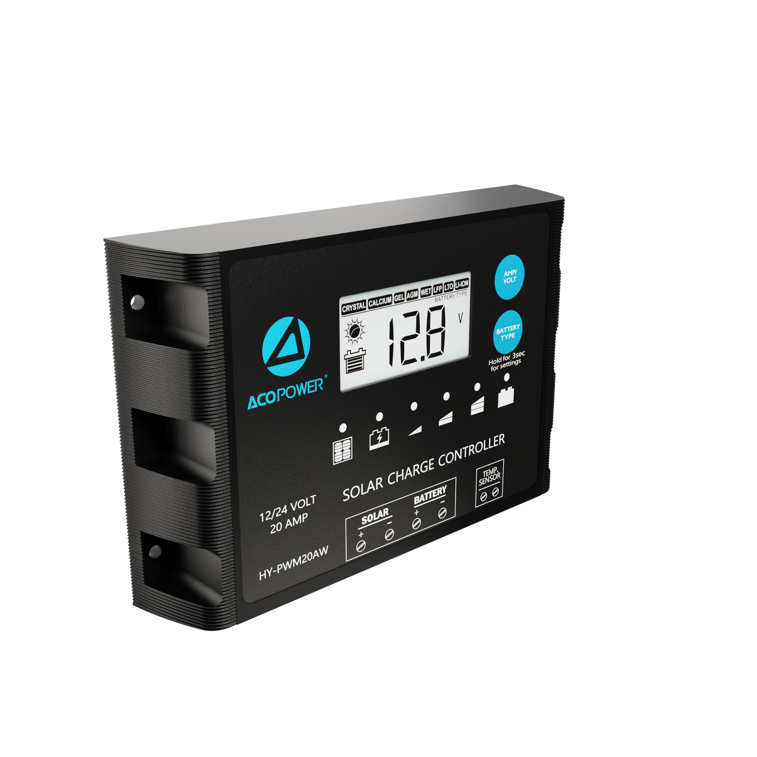 ProteusX 20A PWM Solar Charge Controller
