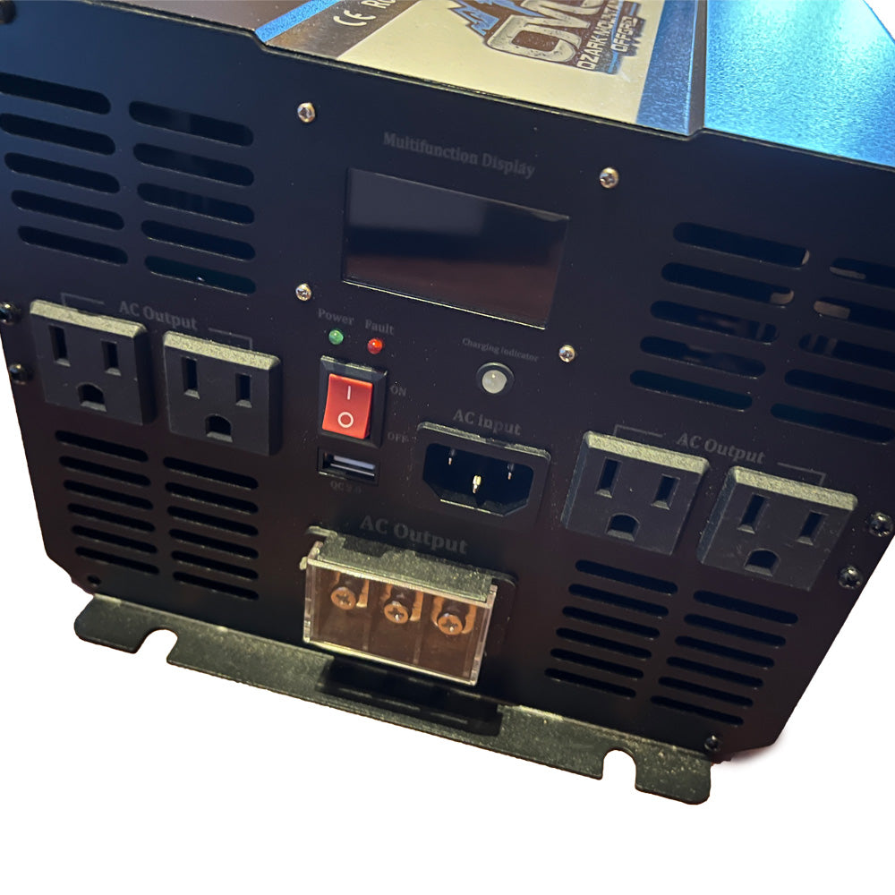 12' Enclosed SOLAR POWERED Offgrid Self-Sufficient Trailer BASE MODEL