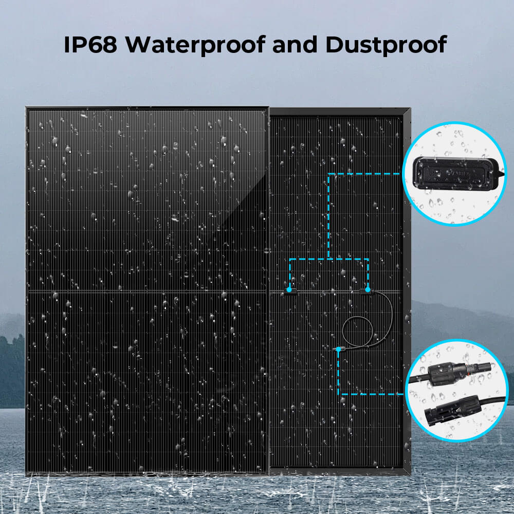 450 Watt Bifacial N-Type Monocrystalline Solar Panel SGN-450-BBS (31 PANELS) UL6173