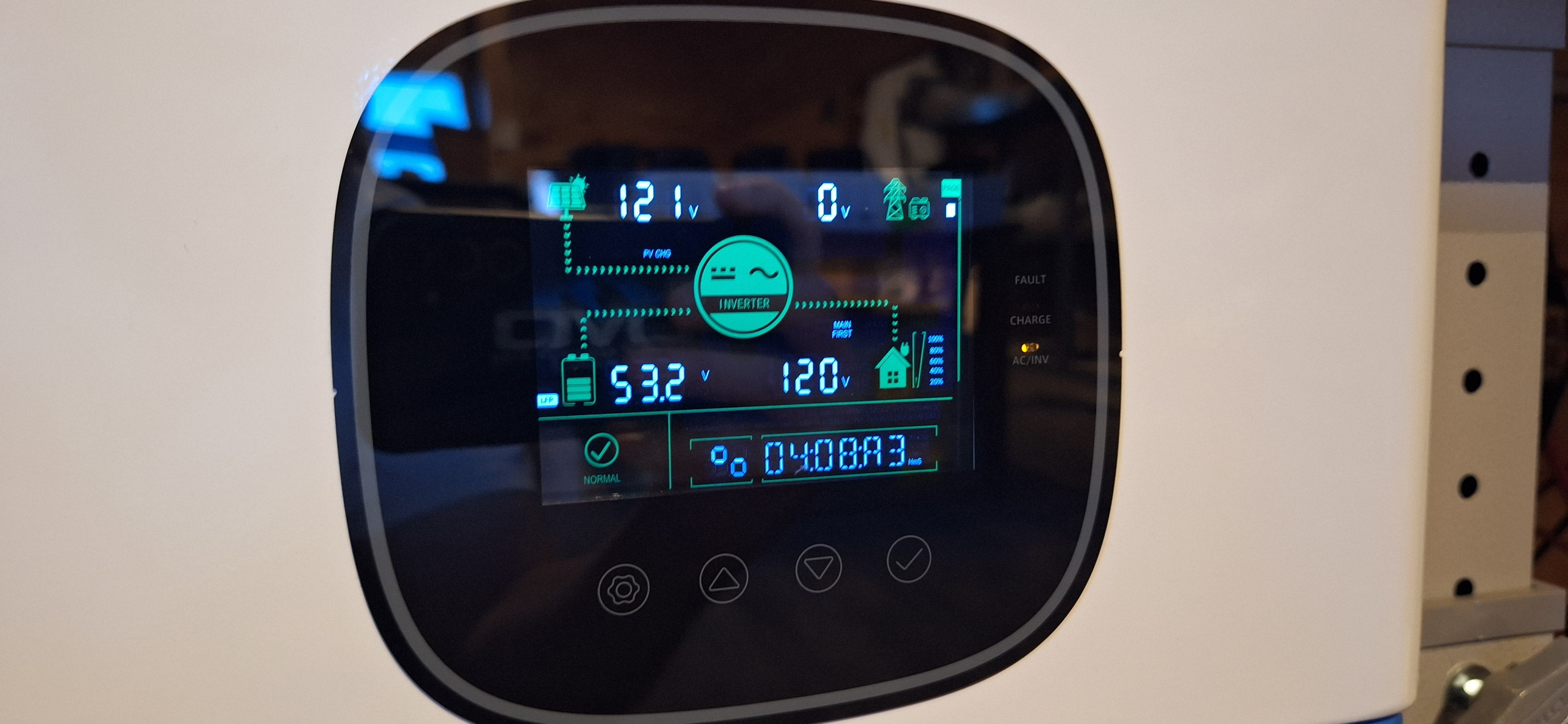 4.4KW OMO All-In-One Customizable Stacking Inverter/Battery System 5500W Inverter + 20.48K Lithium Battery + 4.4KW Solar Roof Mount