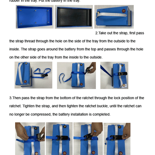 PowerHouse Lithium Group 24 Heavy Duty Battery Tray