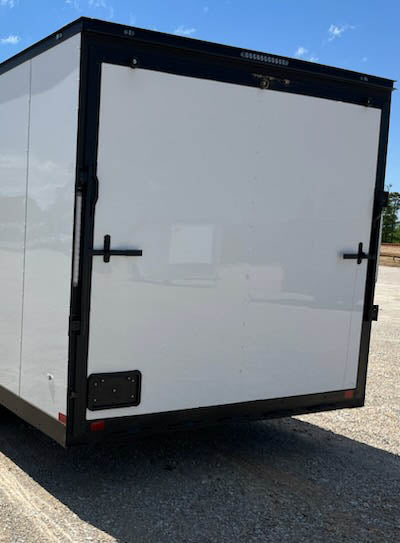 28' Enclosed SOLAR POWERED Offgrid Self-Sufficient Trailer - SOL-ARK 15K with OMO 32K Freedom Lithium Battery