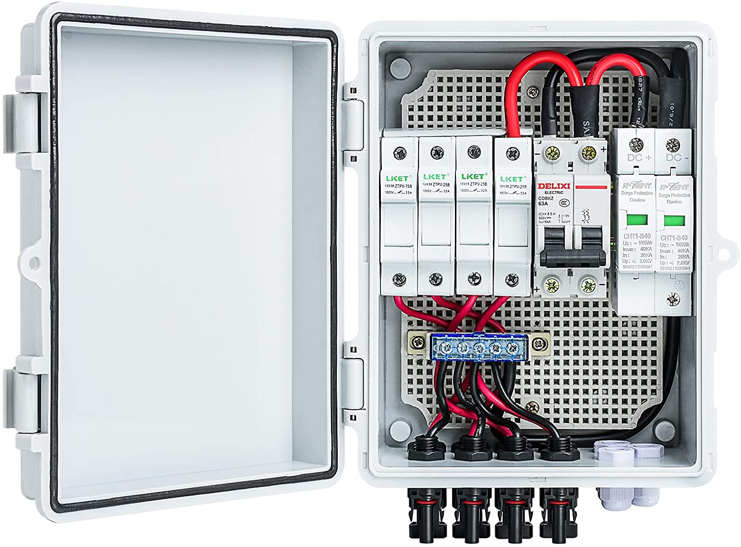 1.65KW Offgrid Solar Kit + 3KW Inverter/Charger + 60A MPPT Charge Controller