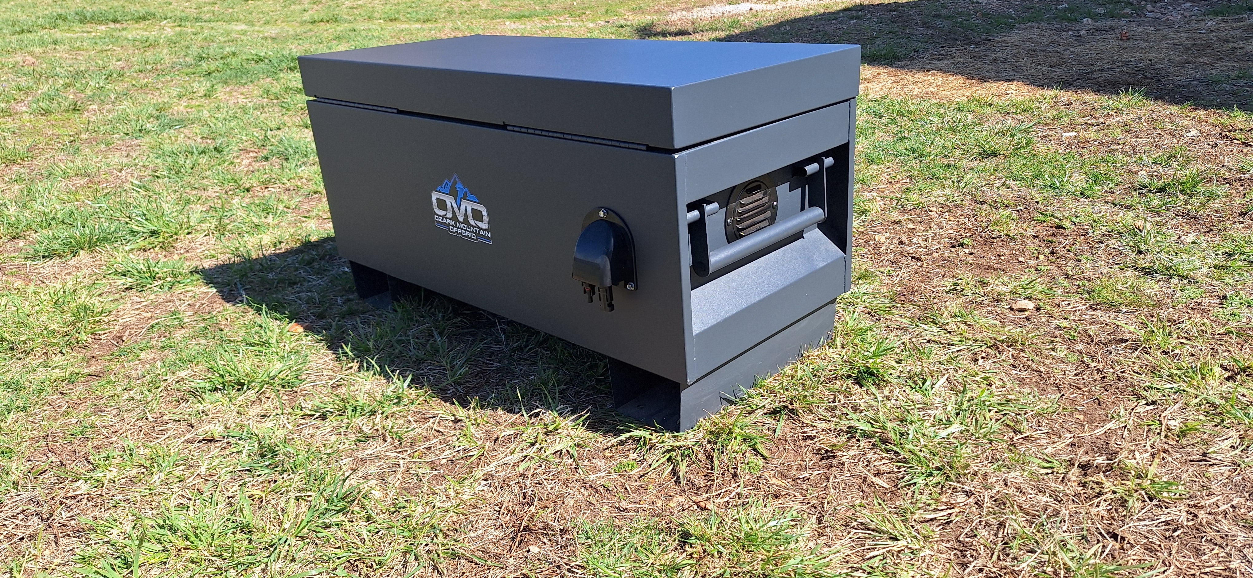 Boat Dock Offgrid Solar Kit - Portable with Plug and Play Connections (No Solar Panels)