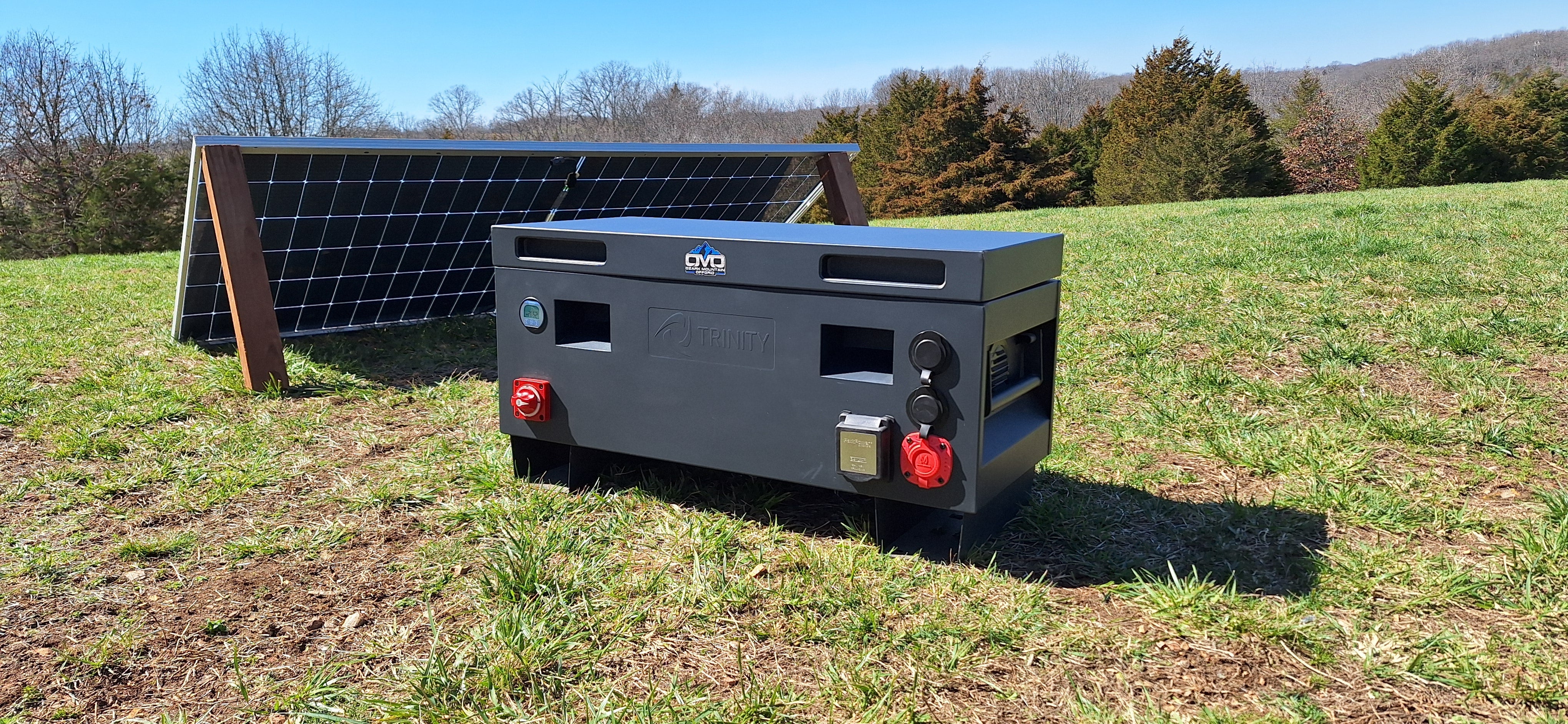 2.2KW Boat Dock Offgrid Solar Kit - Portable with Plug and Play Connections