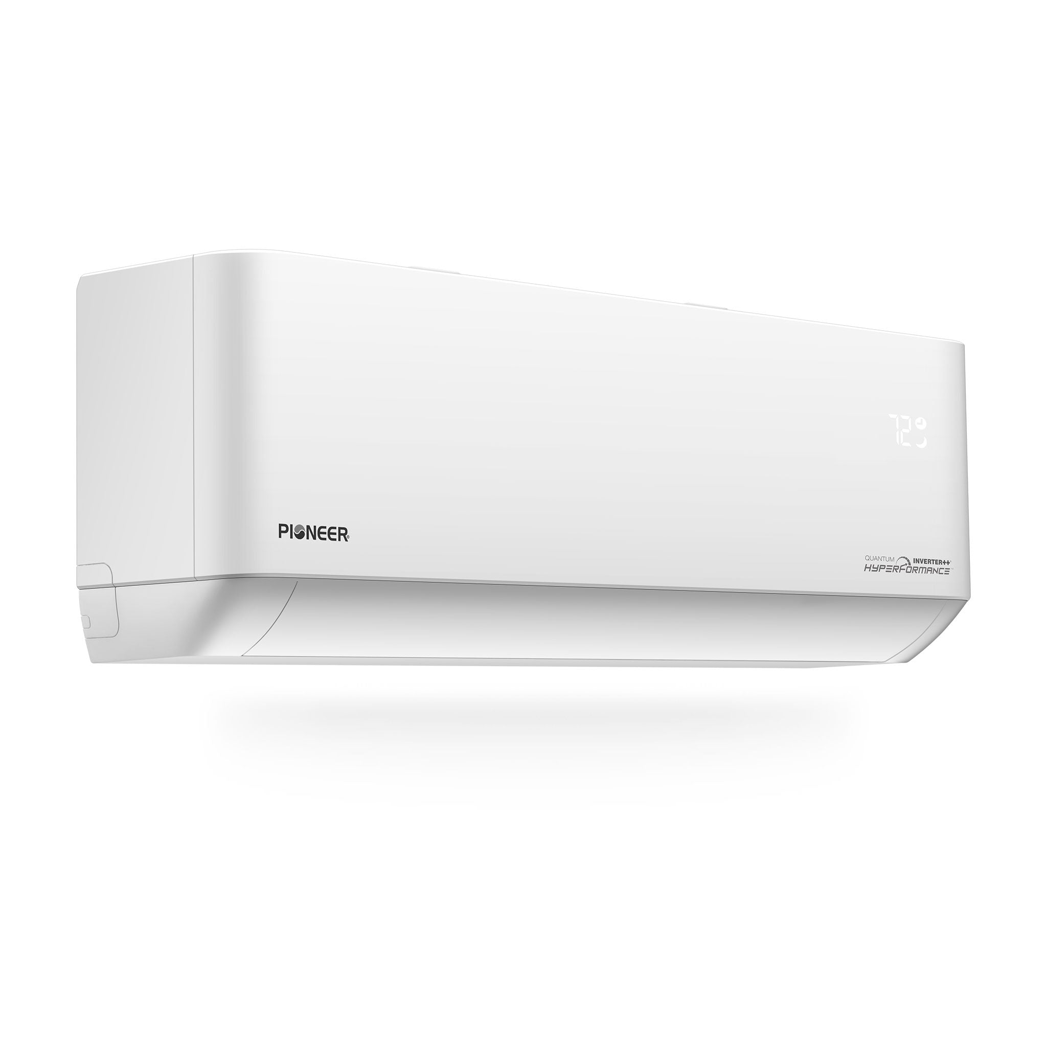 Pioneer® Quantum Hyperformance™ 24,000 BTU 23 SEER2 230V High-Wall Ductless Energy-Star Mini-Split Air Conditioner Inverter Hyper Heat Pump Full Set