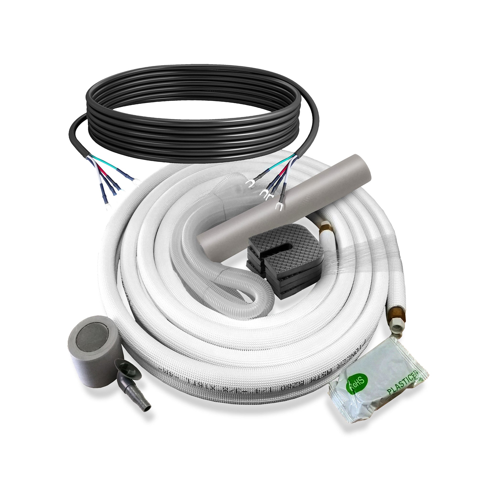 Pioneer® Quantum Ultra™ 9,000 BTU 23 SEER2 230V Ceiling Cassette Ductless Mini-Split Air Conditioner Inverter Heat Pump Full Set