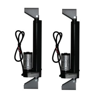 Linear Actuators 12-Volt 225lbs + Mounting Brackets with optional AC to 12 VDC Power Supply and/or Wireless Remote Control DPDT Switch