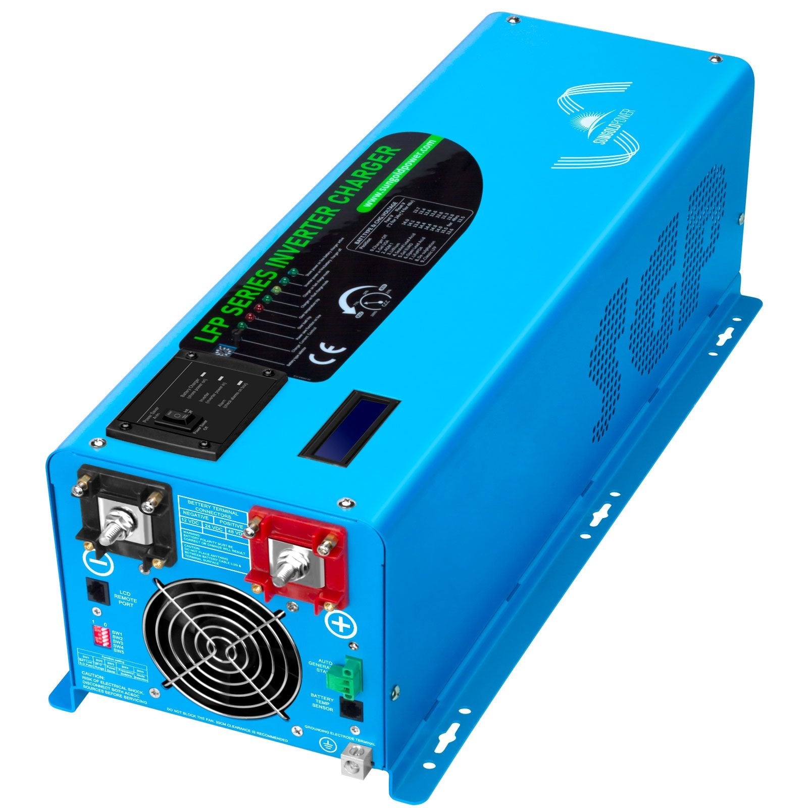 4000W 24V Inverter Charger Battery Power Inverters - SunGoldPower ...