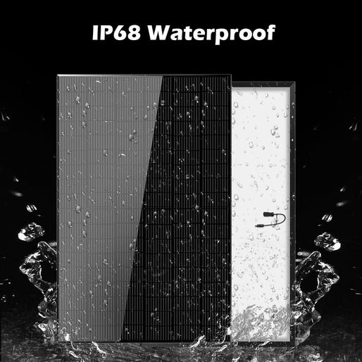 370W/ 415W/ 440W/ 500W Mono Black PERC Solar Panel UL 61730 CEC Listed