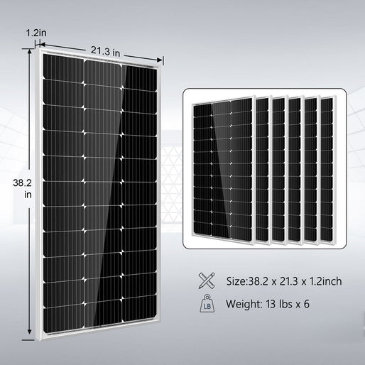 Off Grid Solar Kit 3000W Inverter 12VDC 120V Output LifePO4 Battery 600 watt Solar Back Up SGK-PRO3