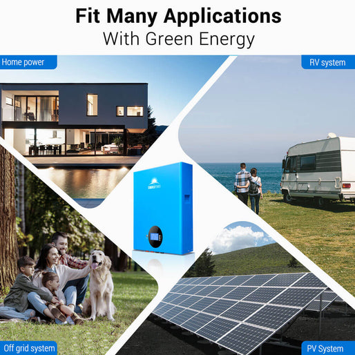 5.12KWH Powerwall LiFePO4 Lithium Battery SG48100M UL1973