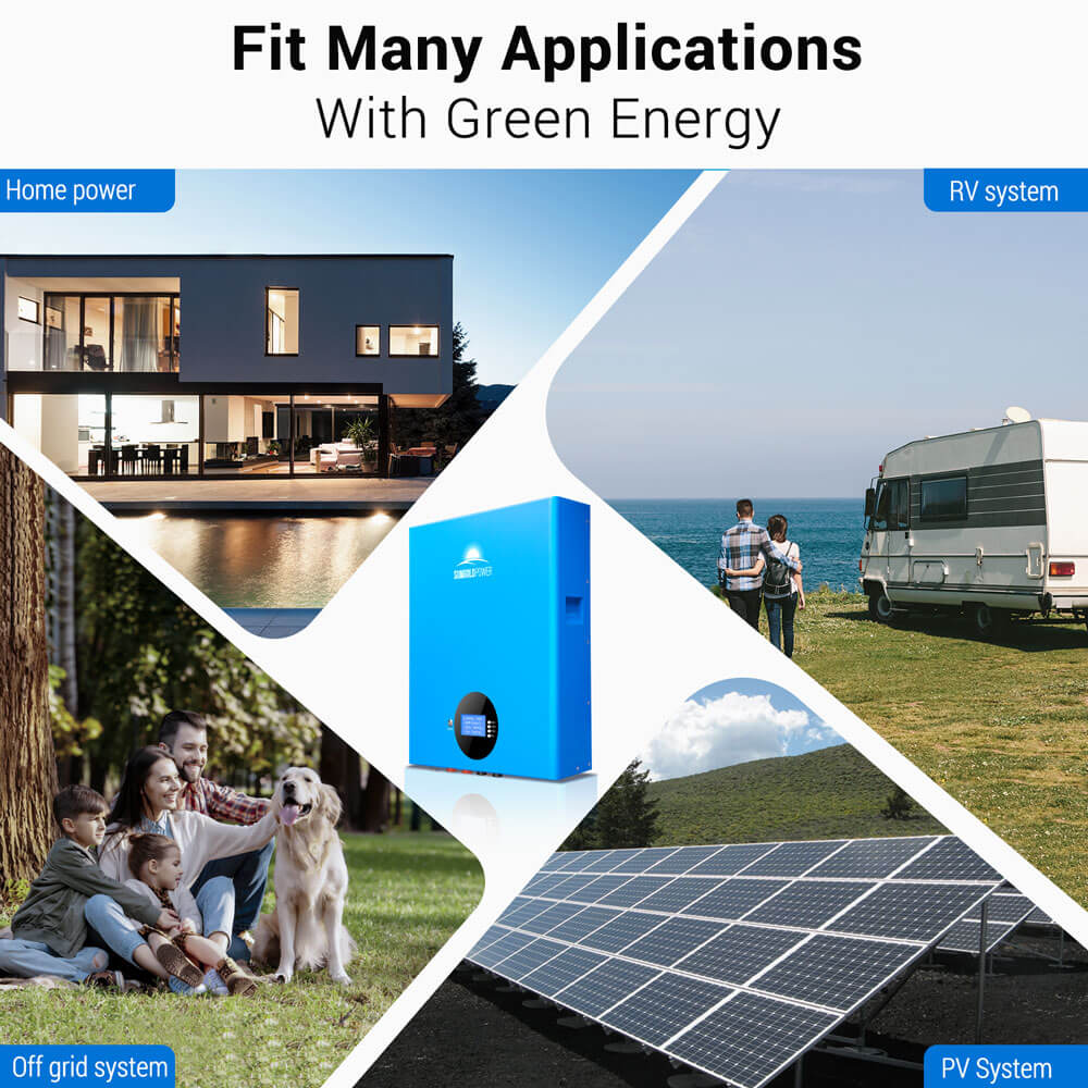 5.12KWH Powerwall LiFePO4 Lithium Battery SG48100M UL1973