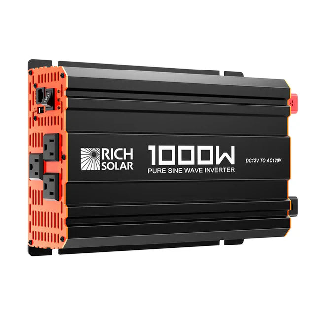 Rich Solar NOVA PURE 1K | 1000 Watt 12 Volt | Industrial Pure Sine Wave Inverter