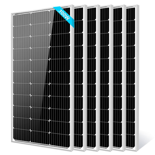 100 Watt Monocrystalline Solar Panel