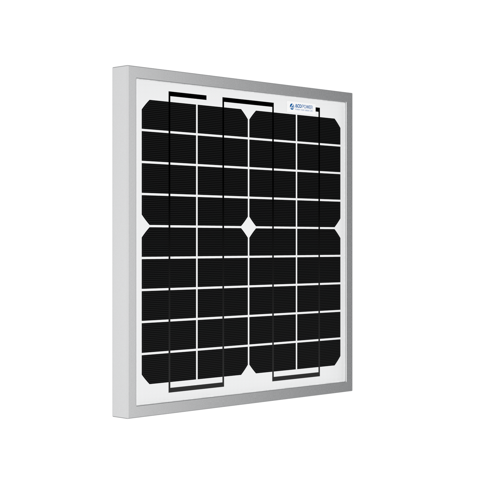 10 Watt 12 Volt Monocrystalline Solar Panel