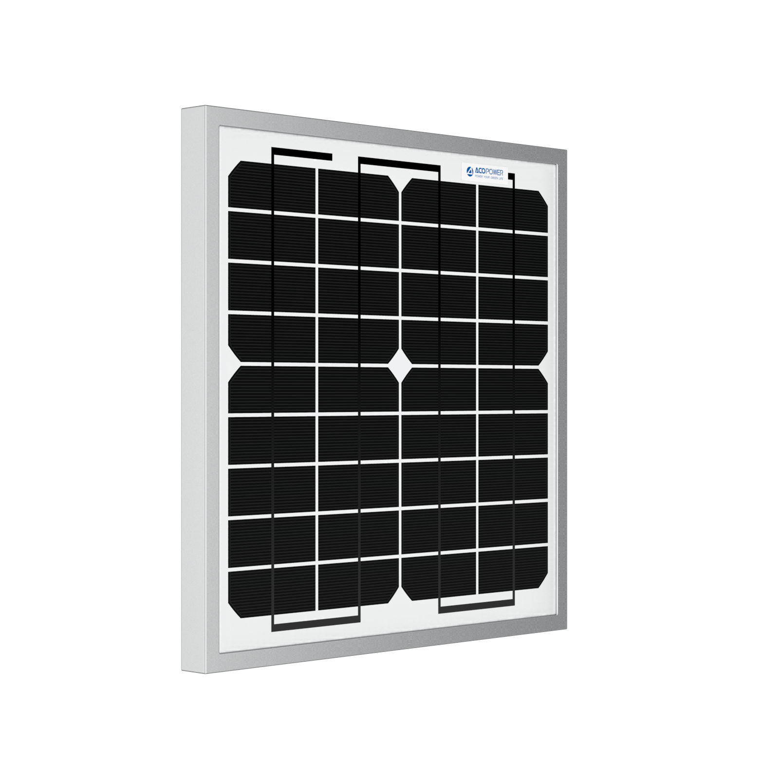 10 Watt 12 Volt Monocrystalline Solar Panel
