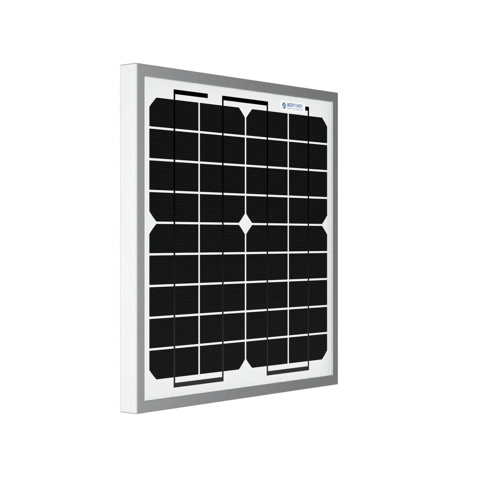 10 Watt 12 Volt Monocrystalline Solar Panel