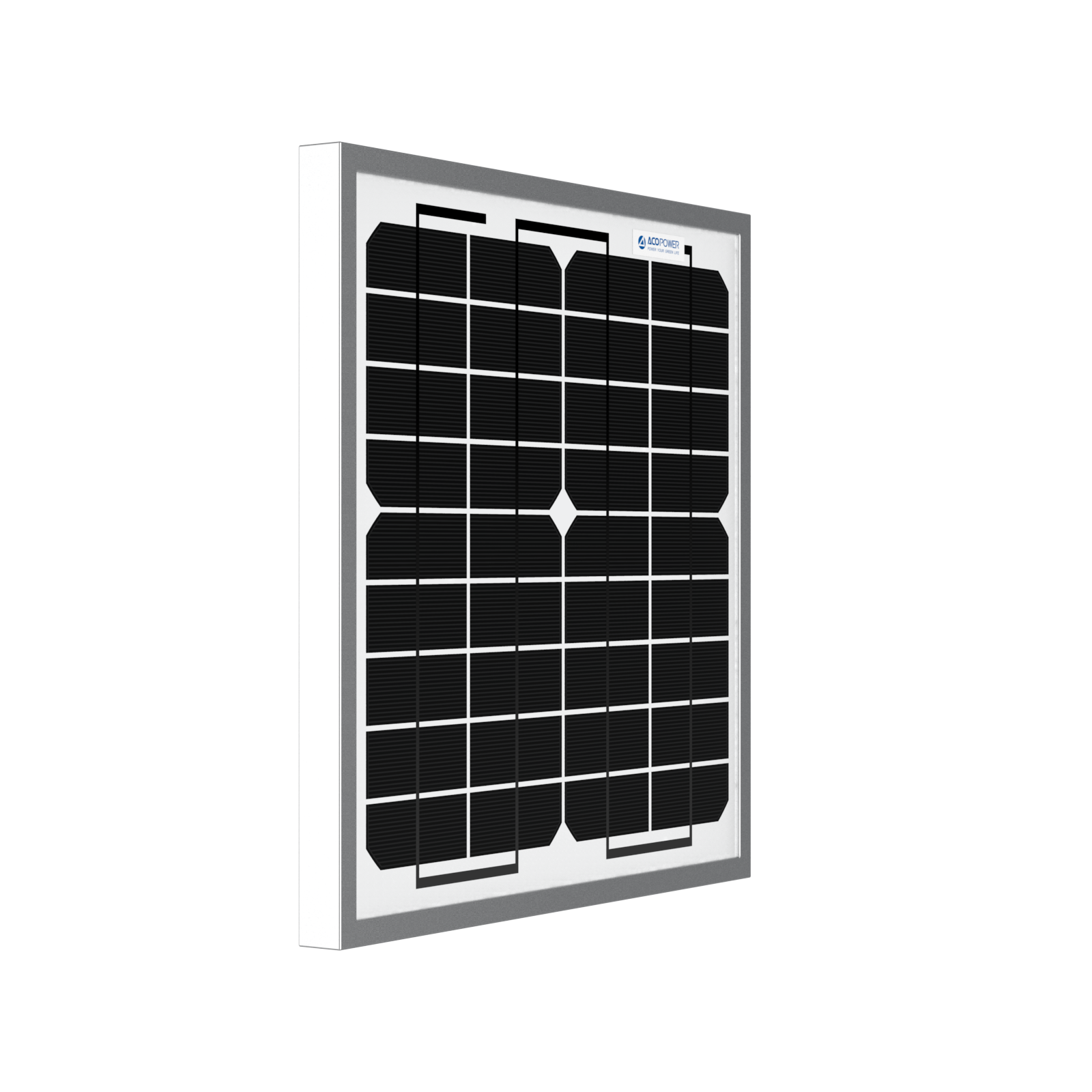 10 Watt 12 Volt Monocrystalline Solar Panel