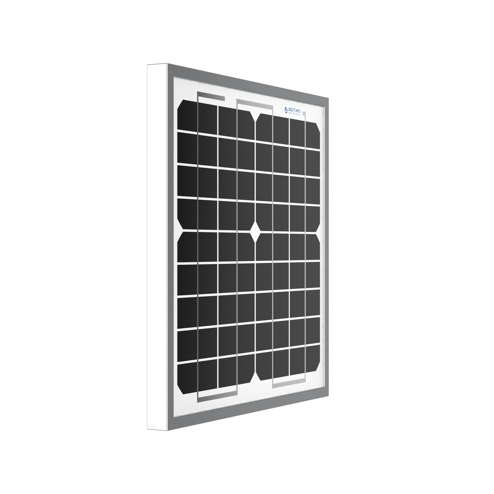 10 Watt 12 Volt Monocrystalline Solar Panel