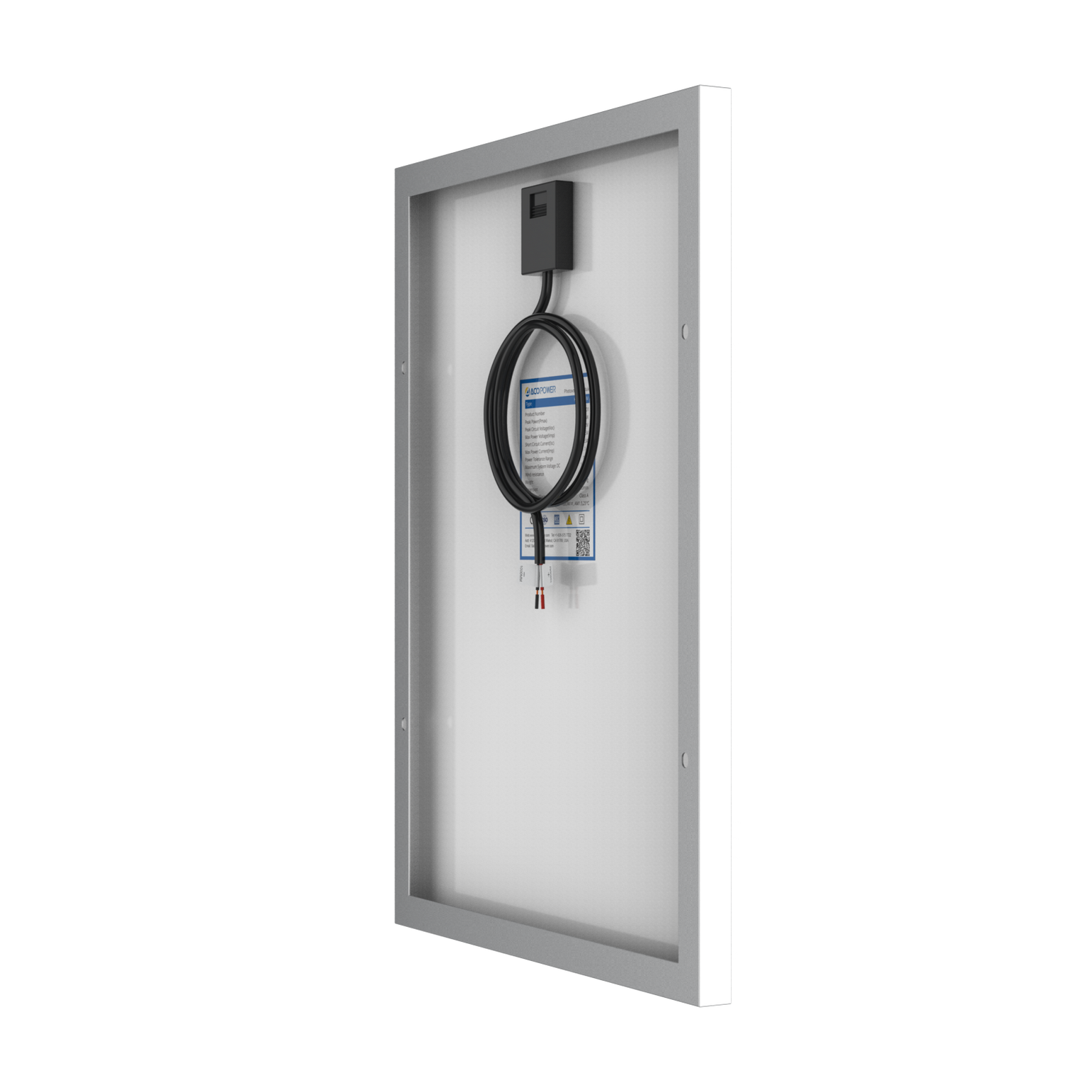 20 Watt 12 Volt Monocrystalline Solar Panel