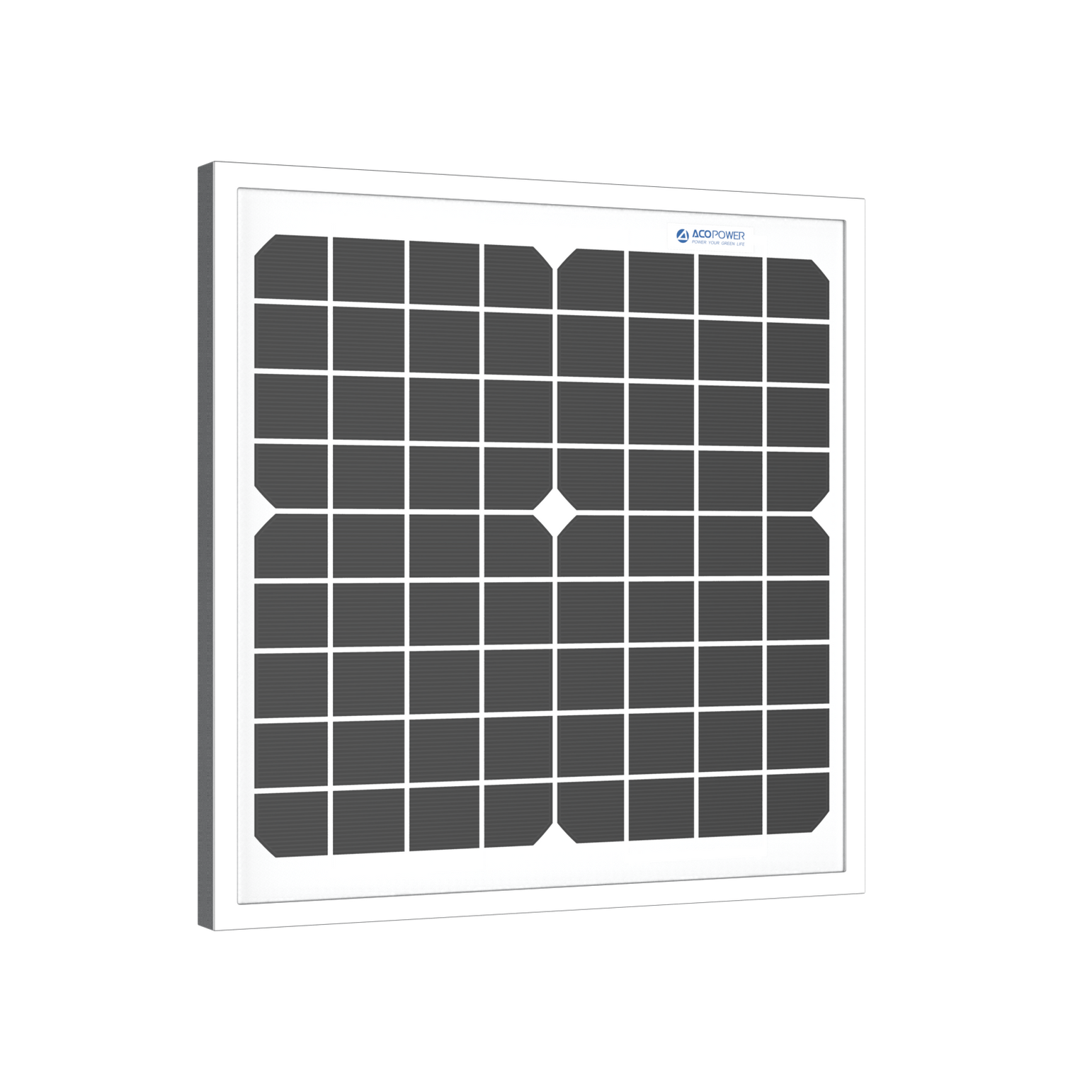 10 Watt 12 Volt Monocrystalline Solar Panel