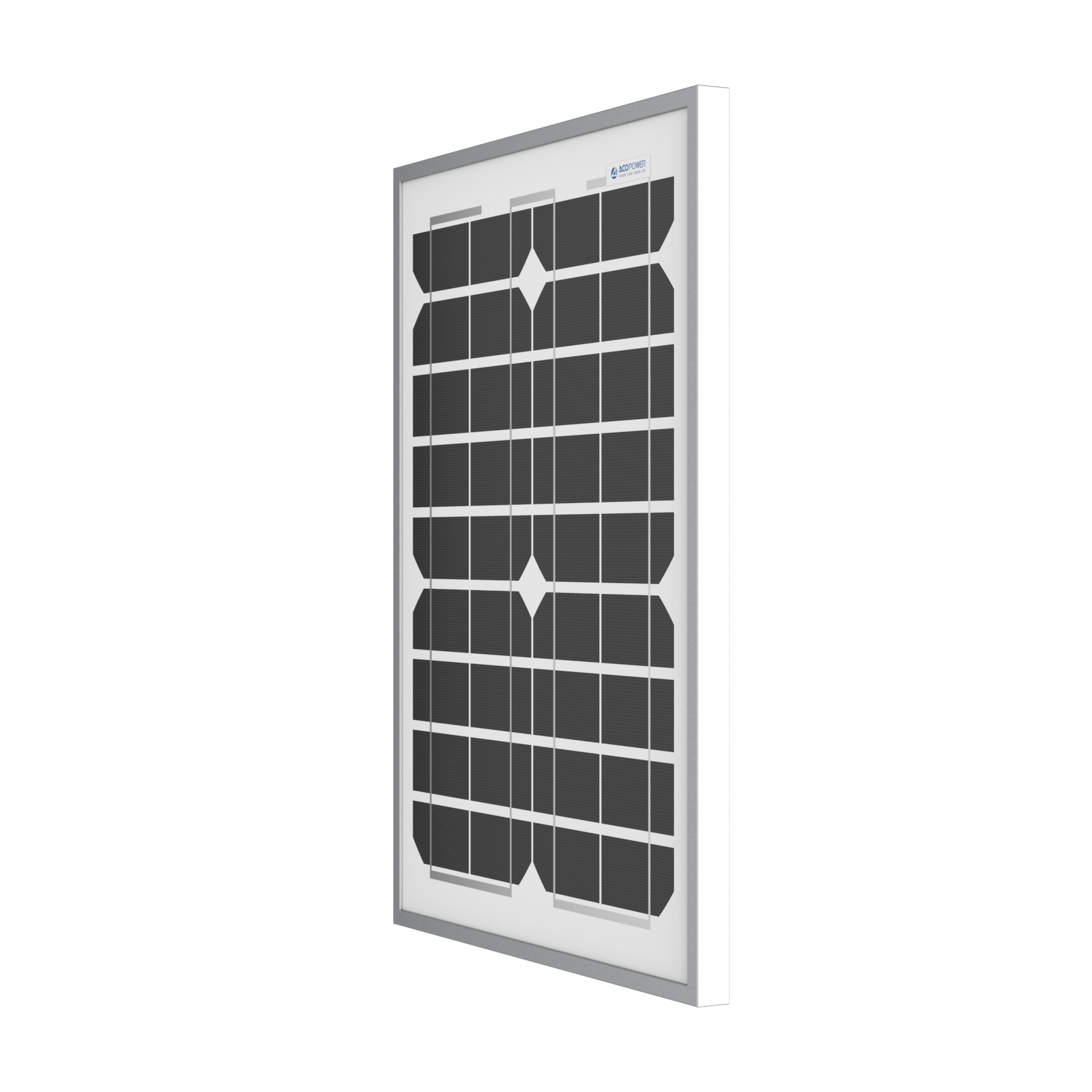 20 Watt 12 Volt Monocrystalline Solar Panel