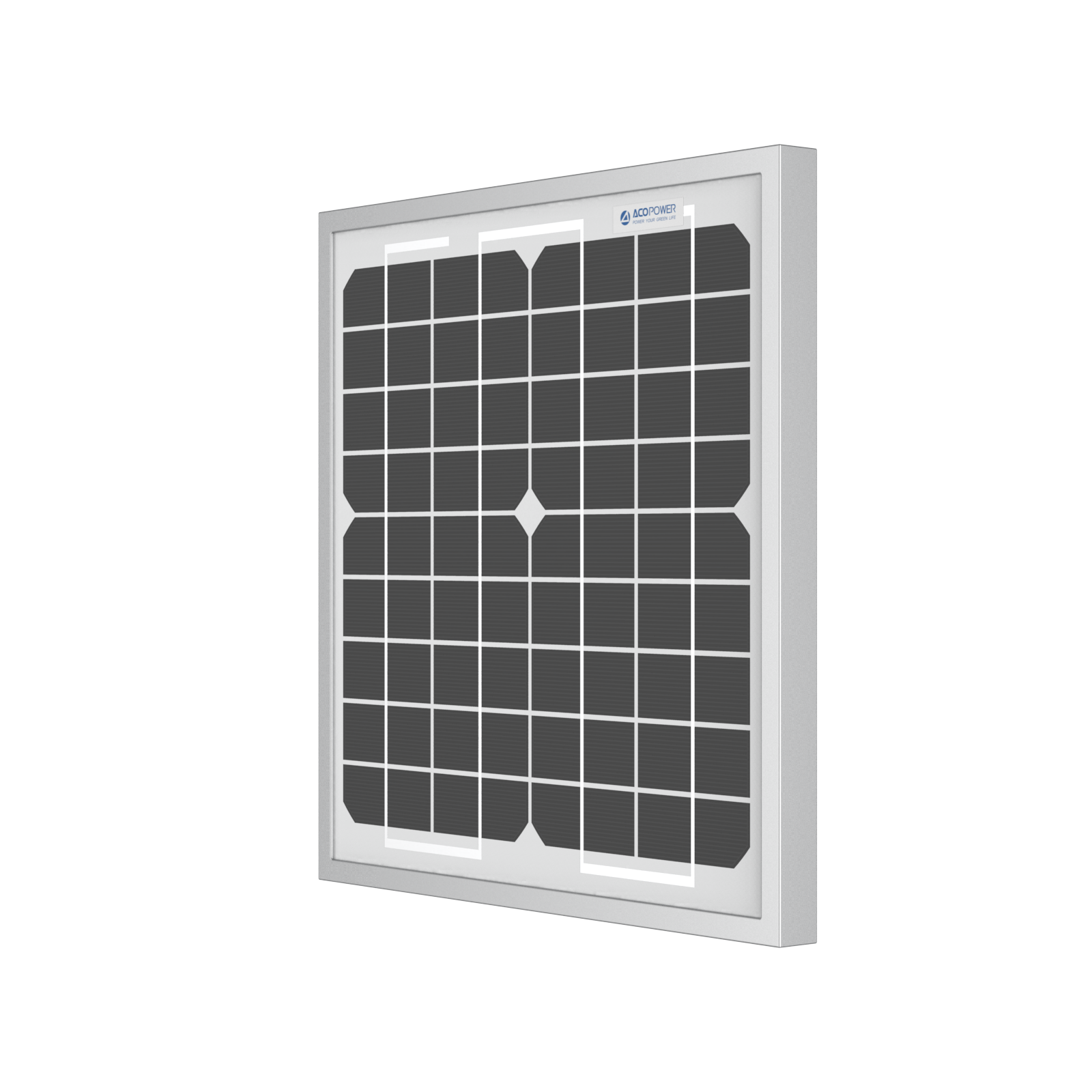 10 Watt 12 Volt Monocrystalline Solar Panel