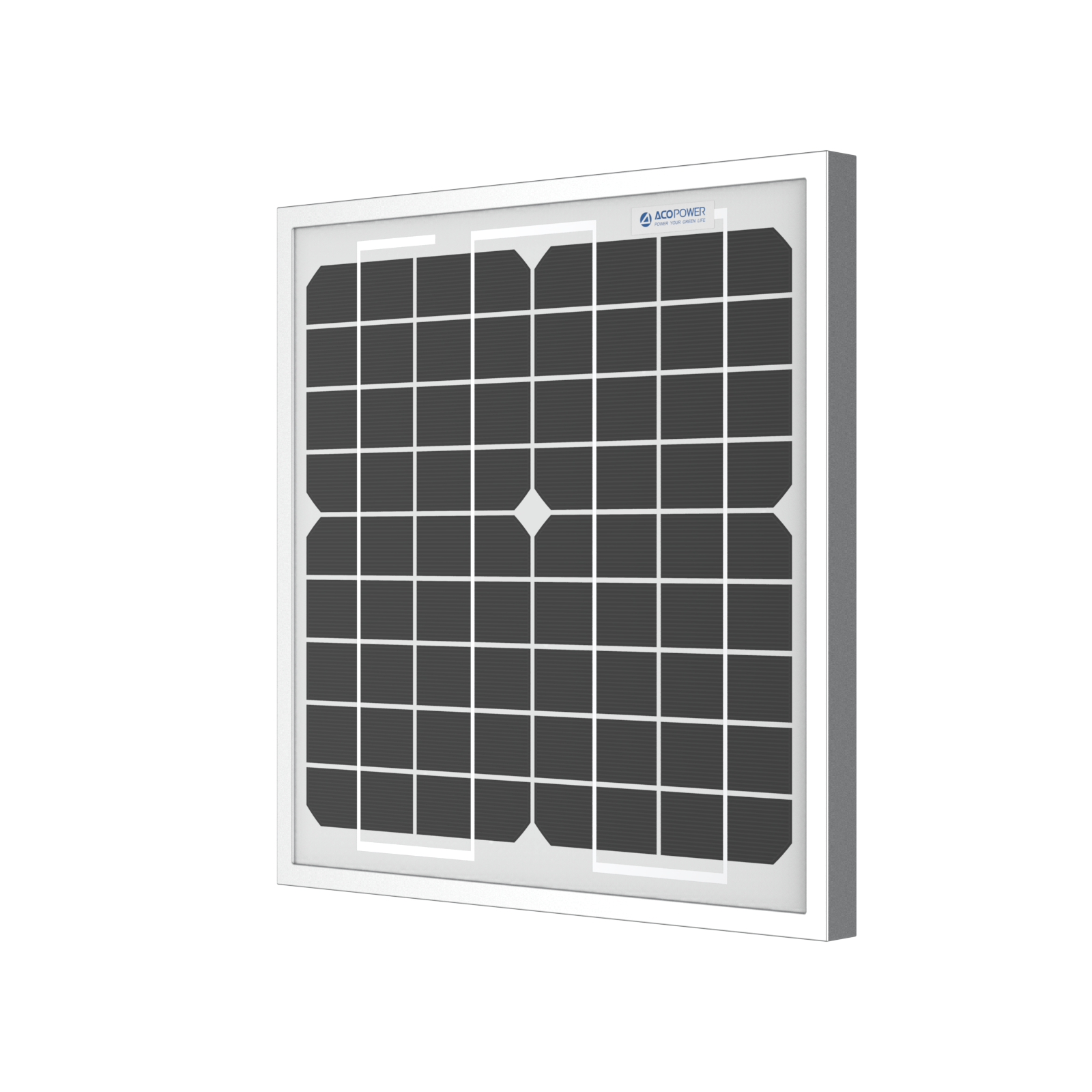 10 Watt 12 Volt Monocrystalline Solar Panel