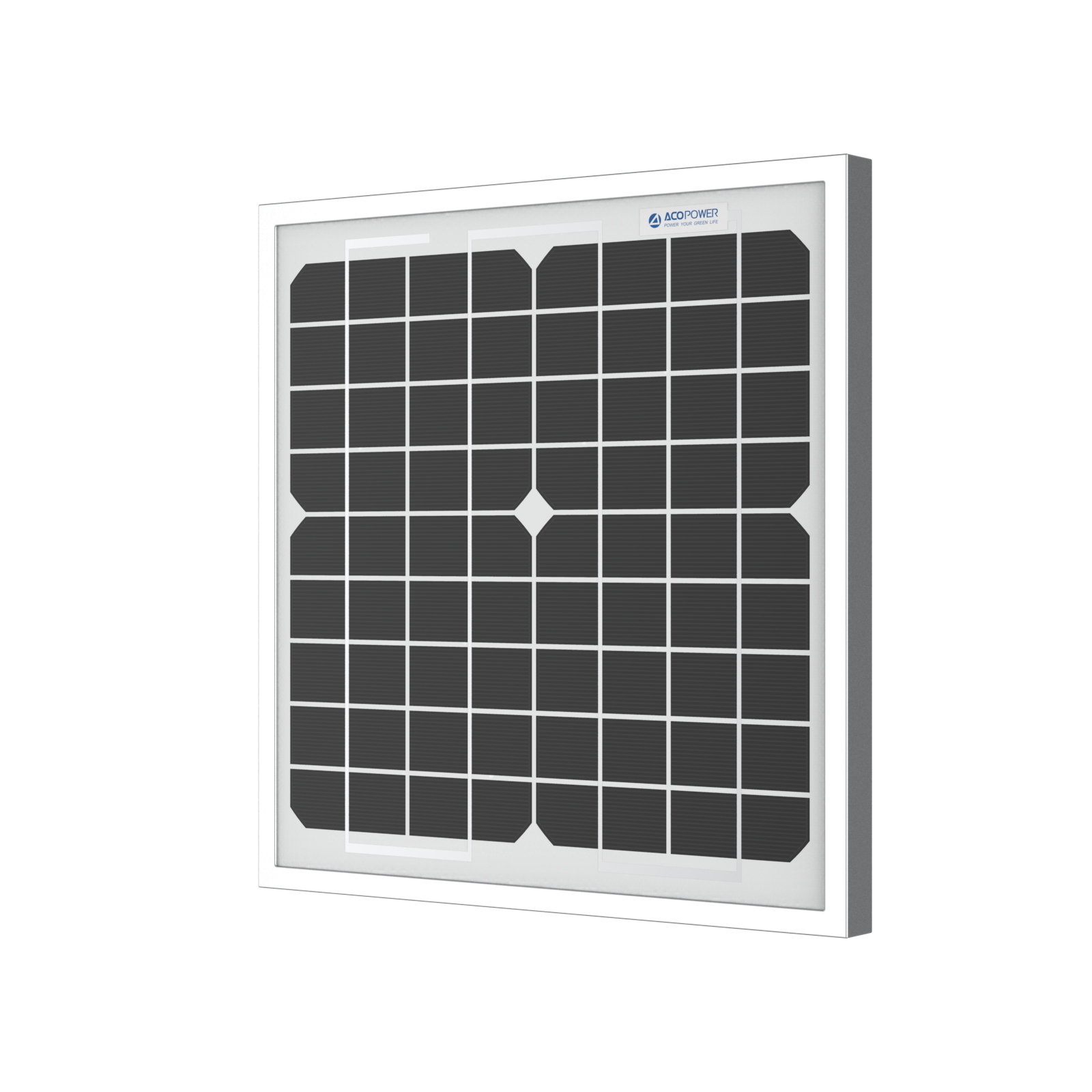 10 Watt 12 Volt Monocrystalline Solar Panel