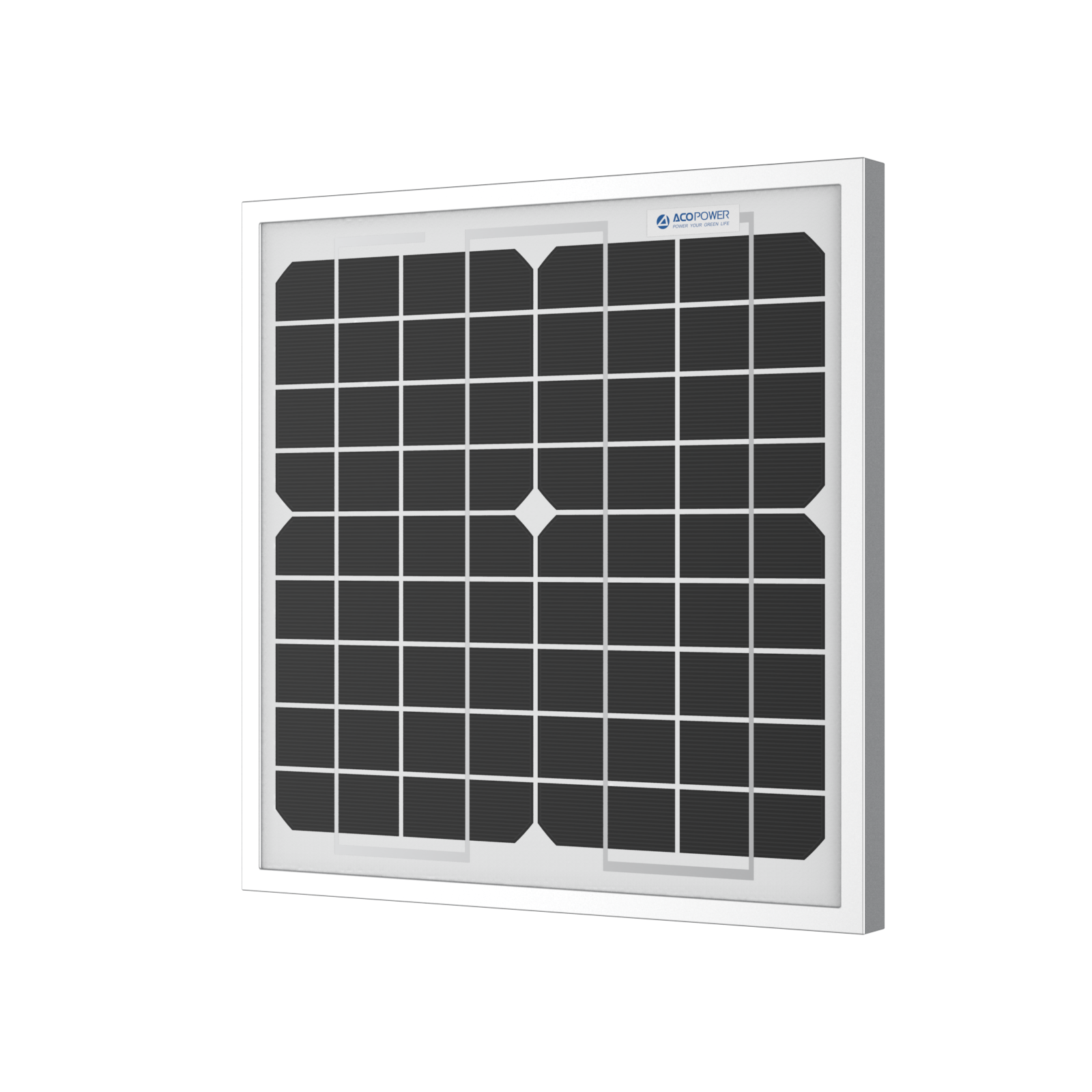 10 Watt 12 Volt Monocrystalline Solar Panel
